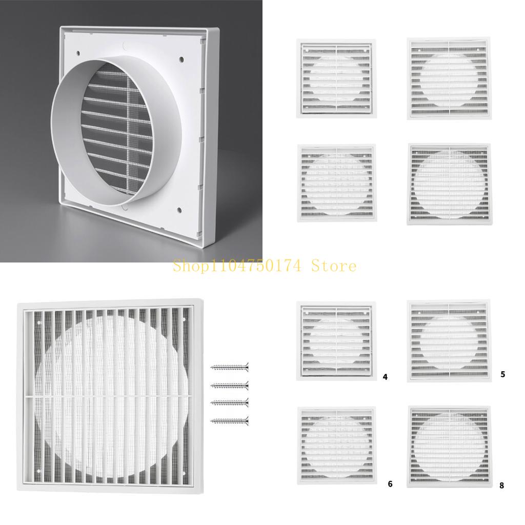Screen Top Mesh - Plastic Square Air vent Louvered Grille