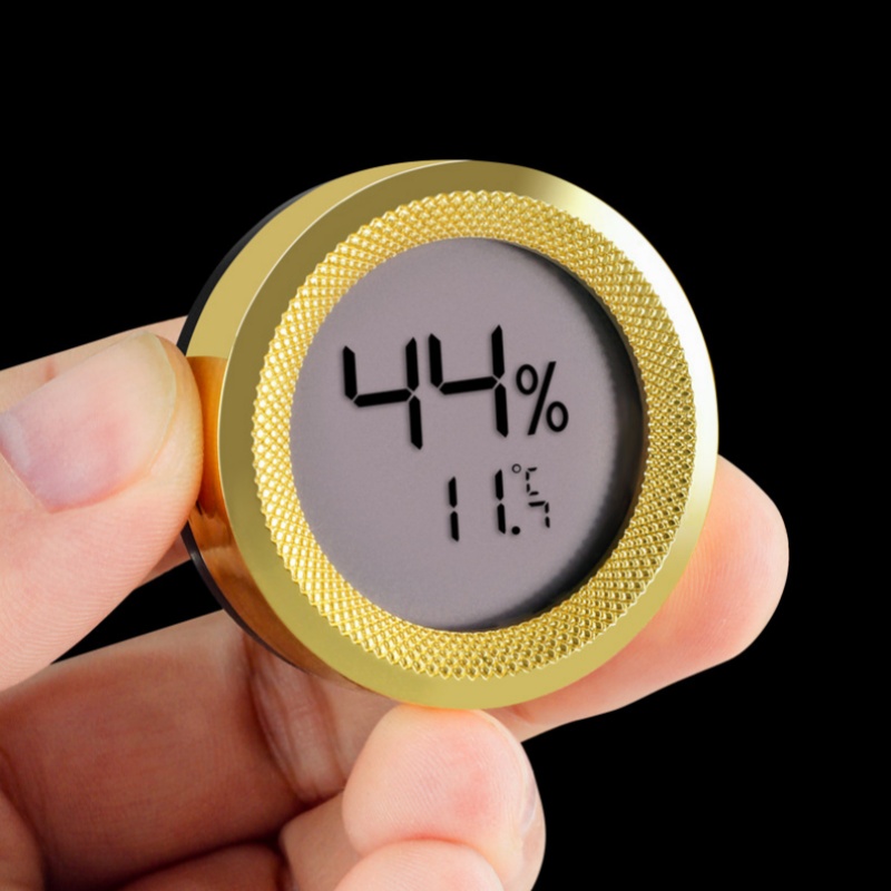 Mini Digital Display Cigar Hyg - Digital Hygrometer Probe 评论和价格