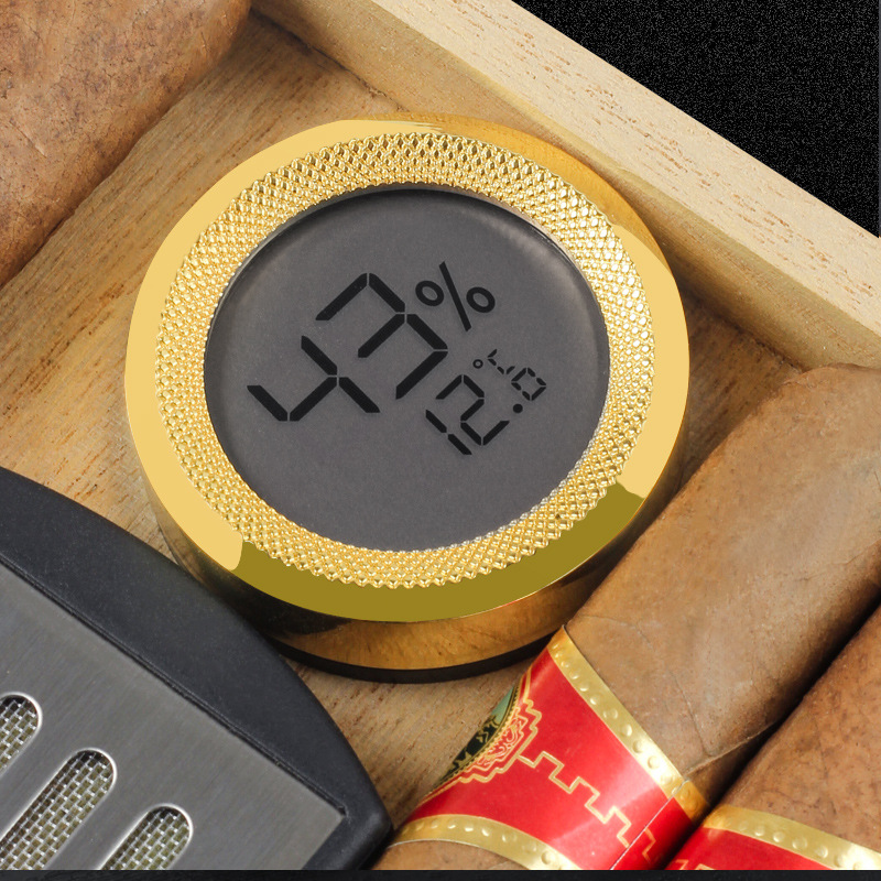 Mini Digital Display Cigar Hyg - Digital Hygrometer Probe 评论和价格