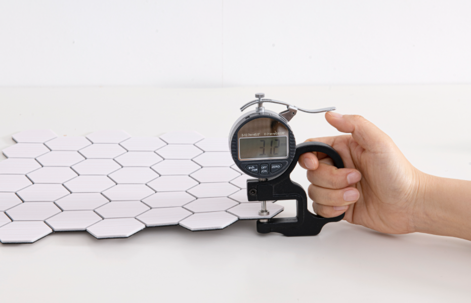 Minimalist Hexagonal Brushed S - Pvc Panel Background 评论和价格
