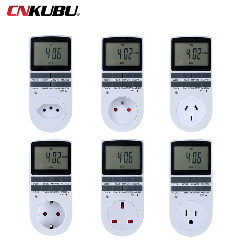 7 Days Programmable Timer Sock - Timer Dual Outlet 评论和价格