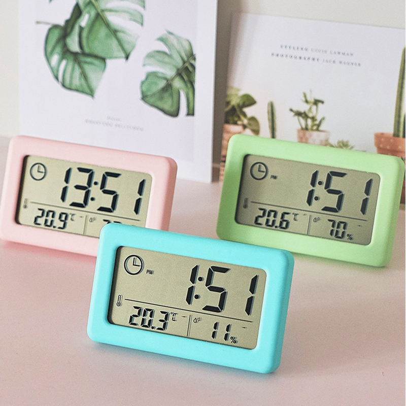 Mini Digital Clock Electronics - Digital Hygrometer Probe 评论和价格