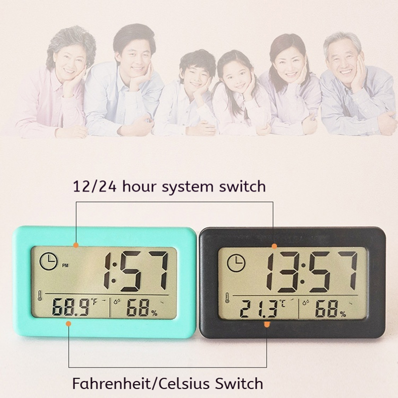 Mini Digital Clock Electronics - Digital Hygrometer Probe 评论和价格