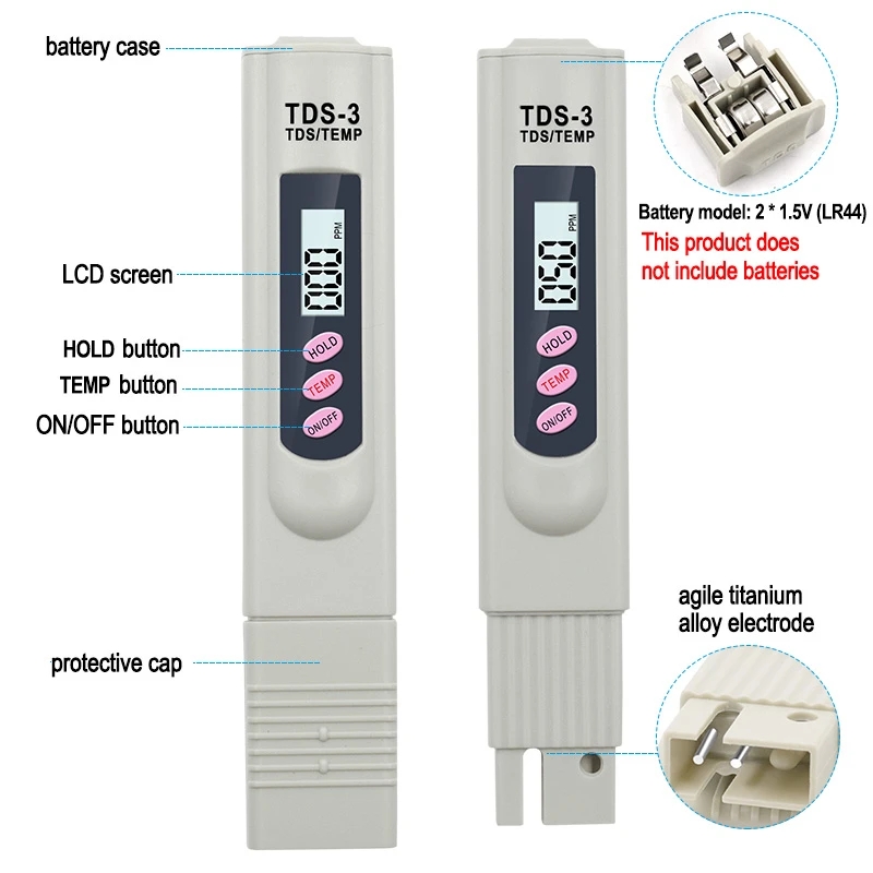 1/3 Pcs Portable LCD Digital T - Aquael Filter Fzn 评论和价格