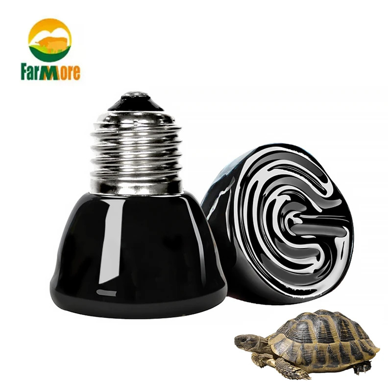 25/50/75/100W E27 Black Infrar - Ceramic Heat Emitter 评论和价格