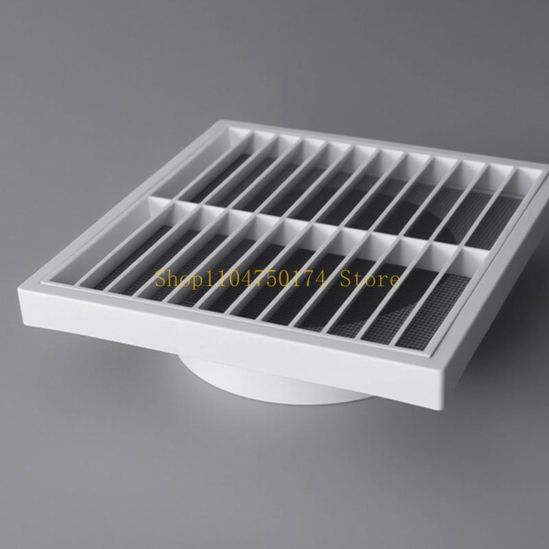 Plastic Square Air vent Louver - Screen Top Mesh 评论和价格