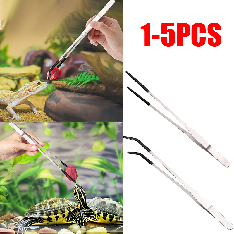 5-1PC Stainless Steel Straight - Feeding Tong Stainless 评论和价格