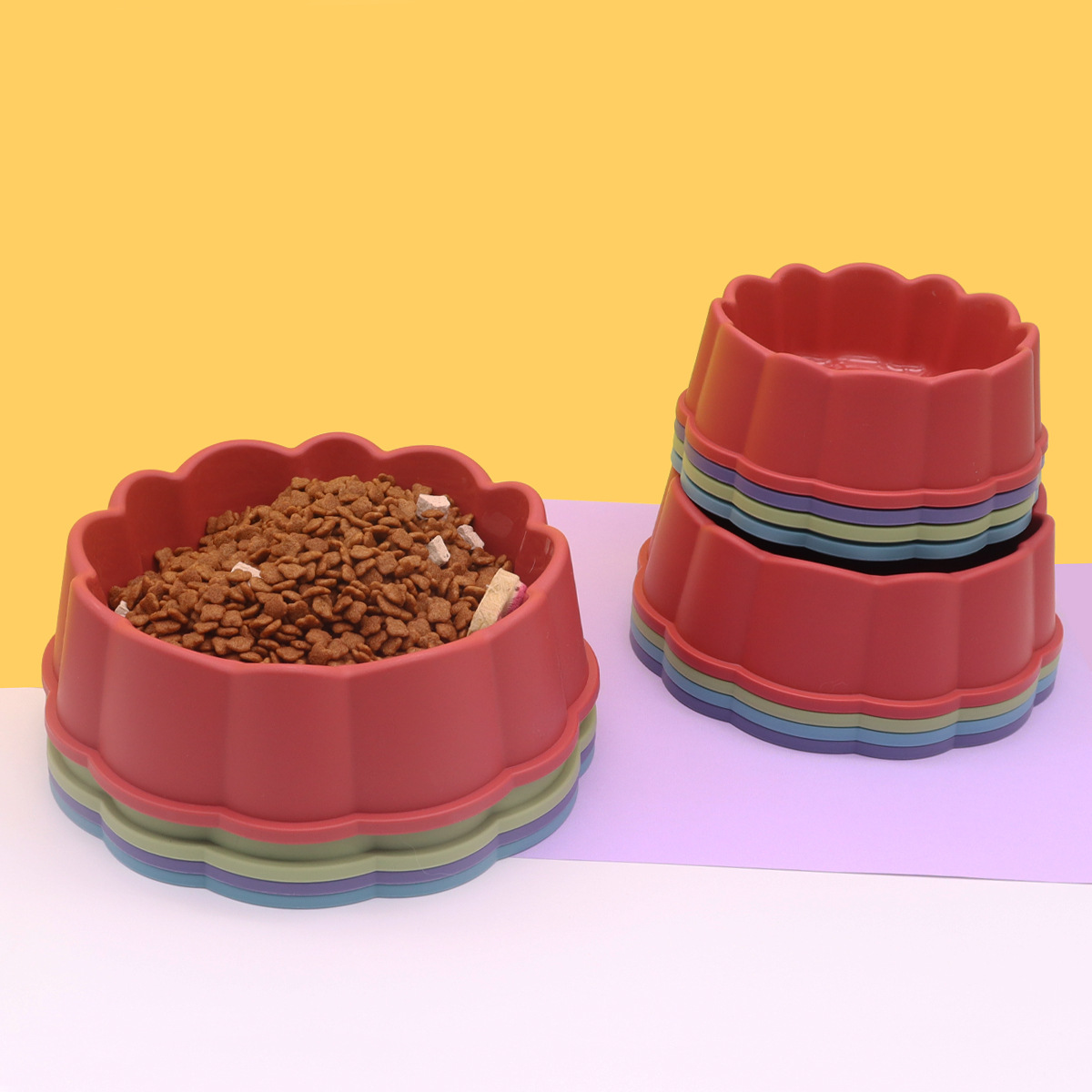 Dog Bowl Food Water Feeder Non - Royal Canin Food Medium 评论和价格