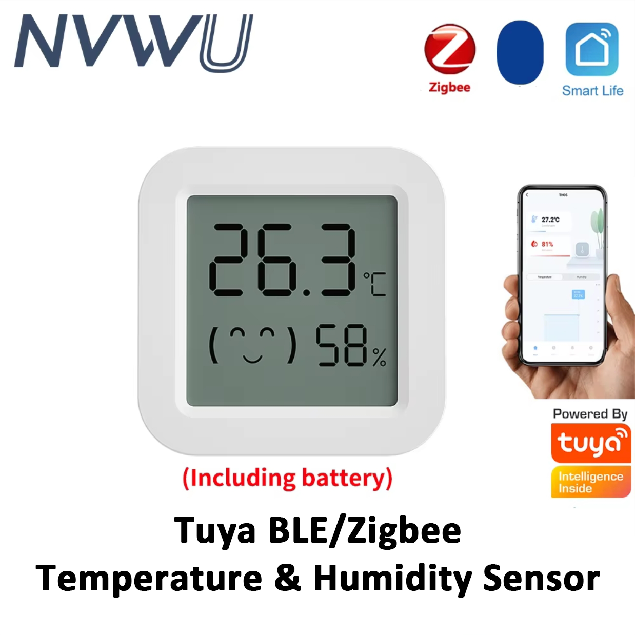 Tuya Zigbee Temperature Humidi - Digital Hygrometer Probe 评论和价格