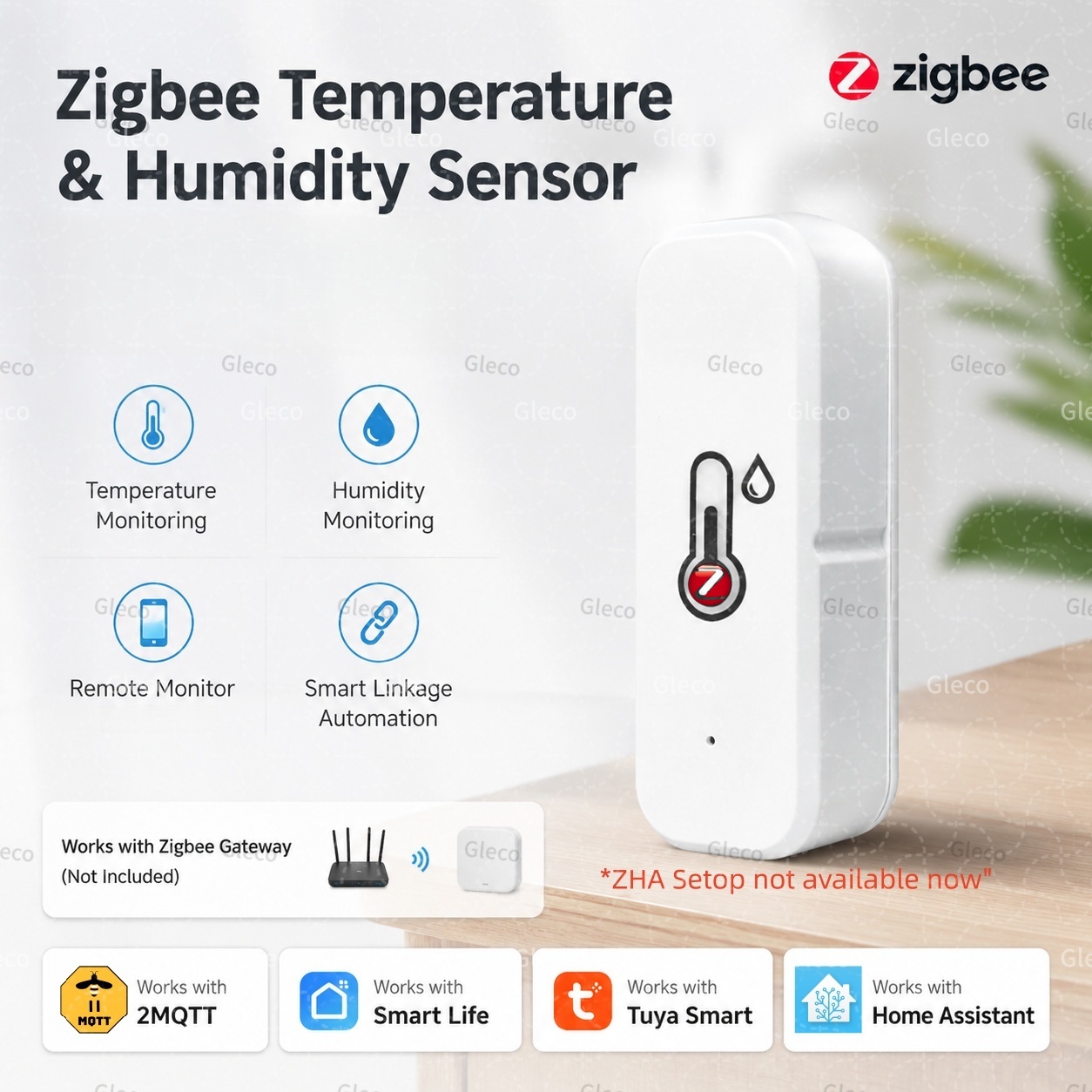 Tuya Zigbee 3.0 Mini Temperatu - Digital Hygrometer Probe 评论和价格