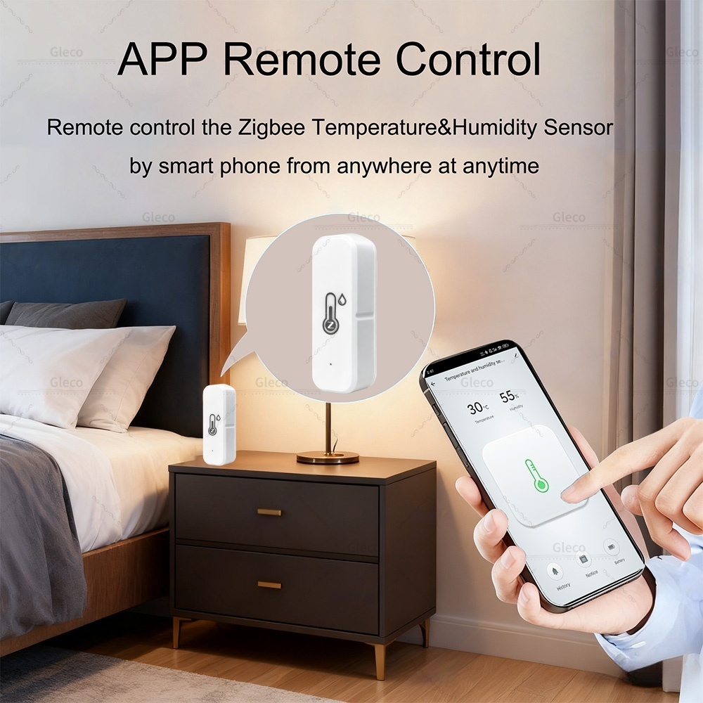 Tuya Zigbee 3.0 Mini Temperatu - Digital Hygrometer Probe 评论和价格