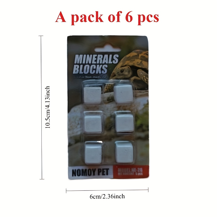 6 Pcs Fish Tank Calcium Block  - Calcium Powder Reptile 评论和价格