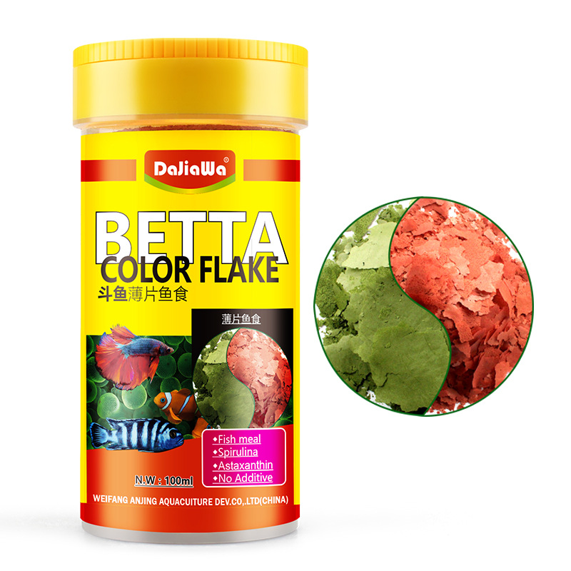 DaJiaWa Spirulina Flake Fish F - Tetra Food Goldfish Flakes 评论和价格