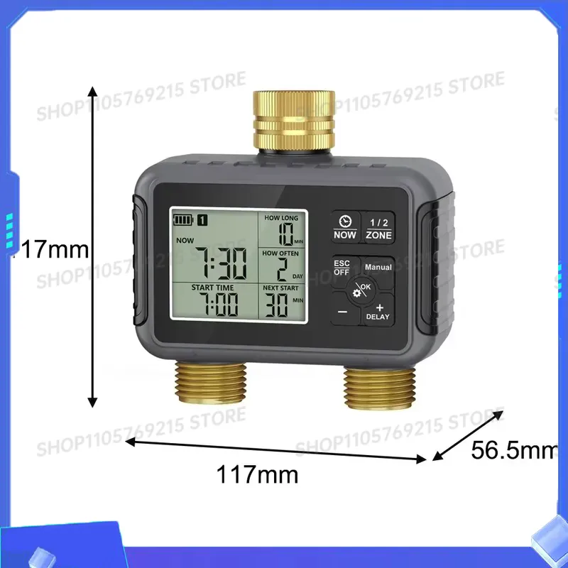Smart Water Controller Irrigat - Timer Dual Outlet 评论和价格