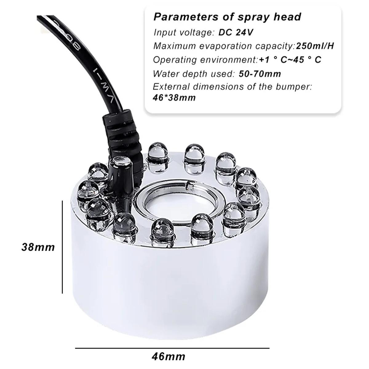 Mini Led Mist Maker Fogger Pon - Terrarium Fogger Ultrasonic 评论和价格